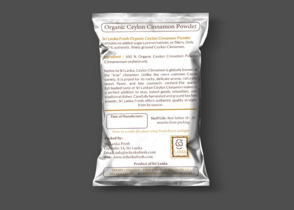 Pure Organic Ceylon Cinnamon Powder – Directly From The Origin