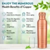 benefits of copper Pure Copper Bottle (1L)