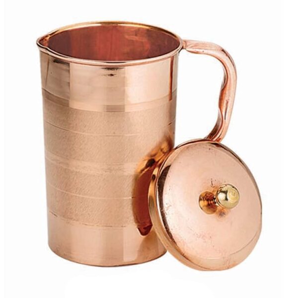 copper jug image 2 Pure Copper Jug (2.1L)
