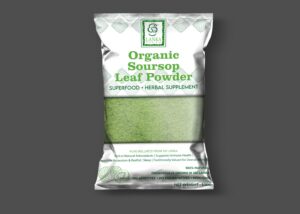 Organic Dehydrated Soursop Leaf Powder - Directly From The Origin